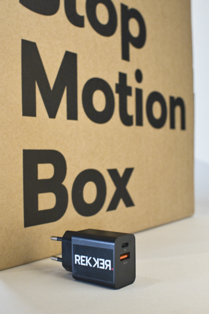 REKKER StopMotionBox met lichtnetadapter
