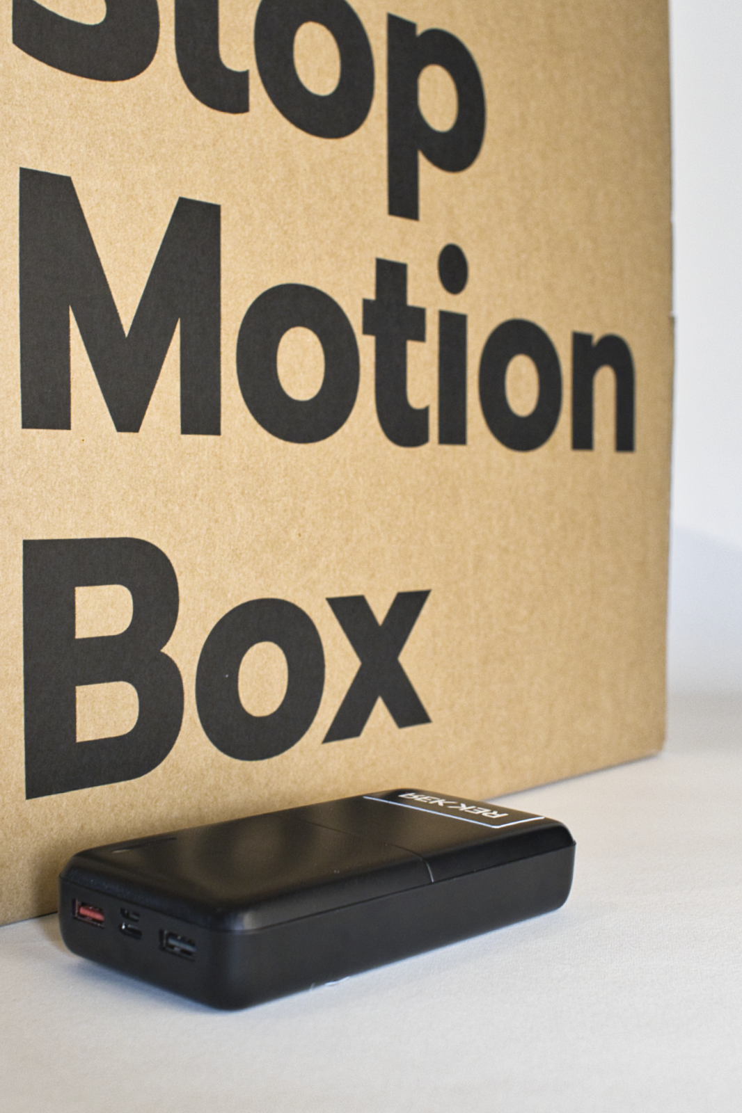 REKKER StopMotionBox met powerbank